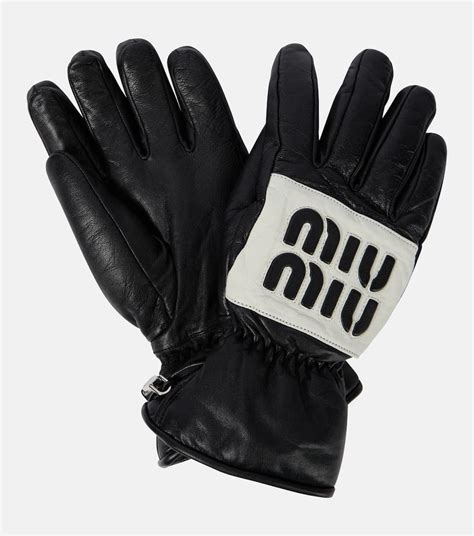 miu miu gloves|how much are mimu gloves.